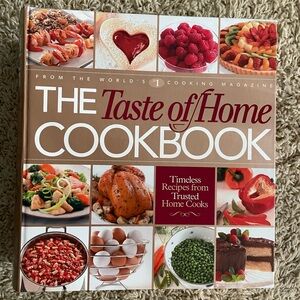 Taste of Home Brown and Cream Kitchen Cookbook